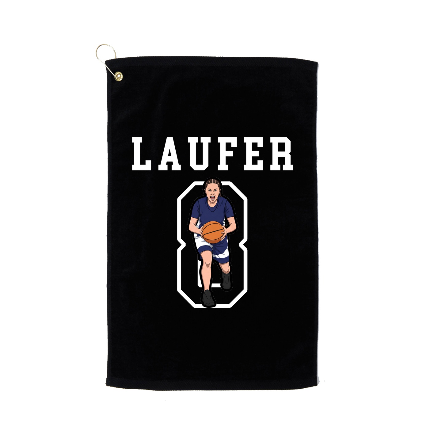 Golf Towel — Shirsey in Black