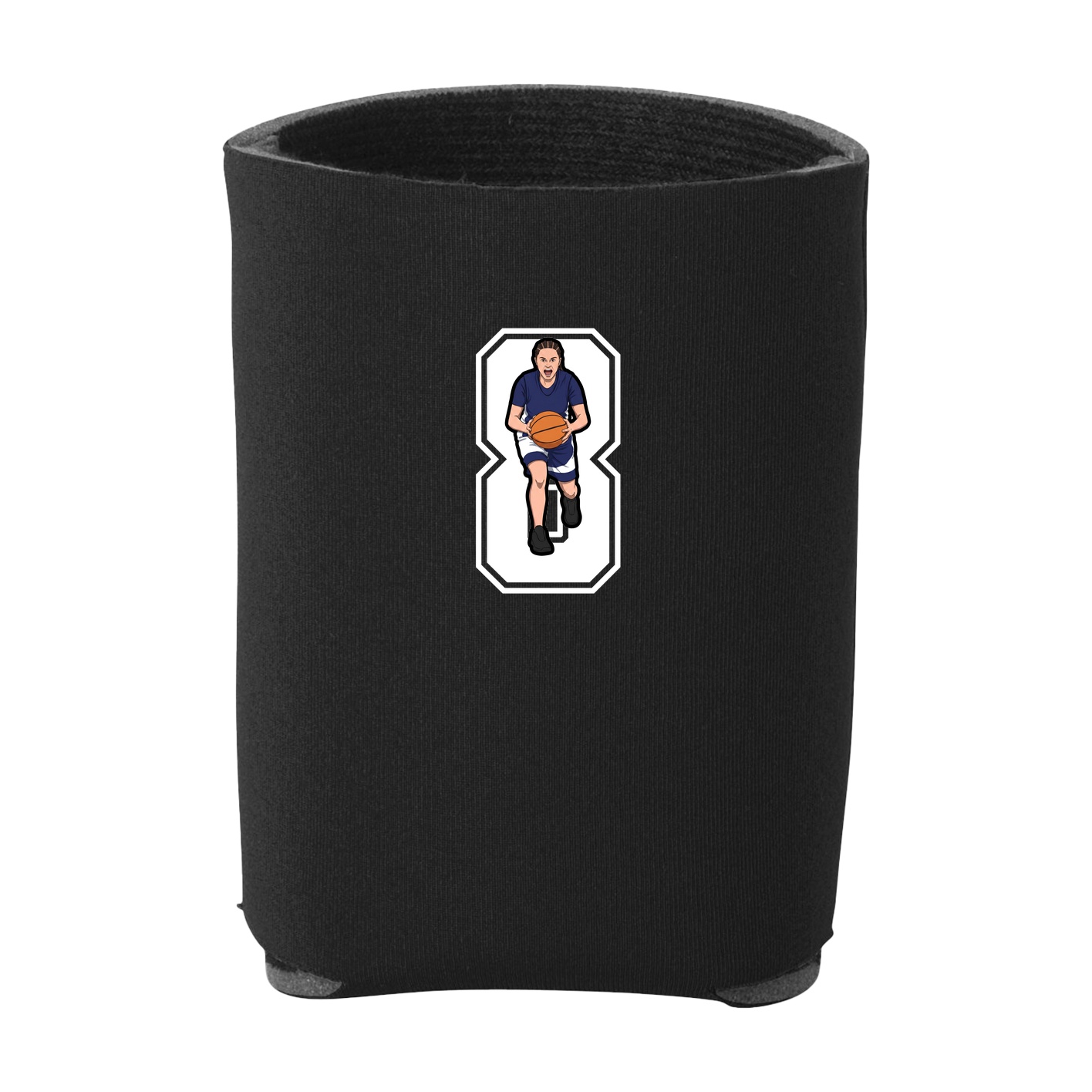Can Holder — Number in Black