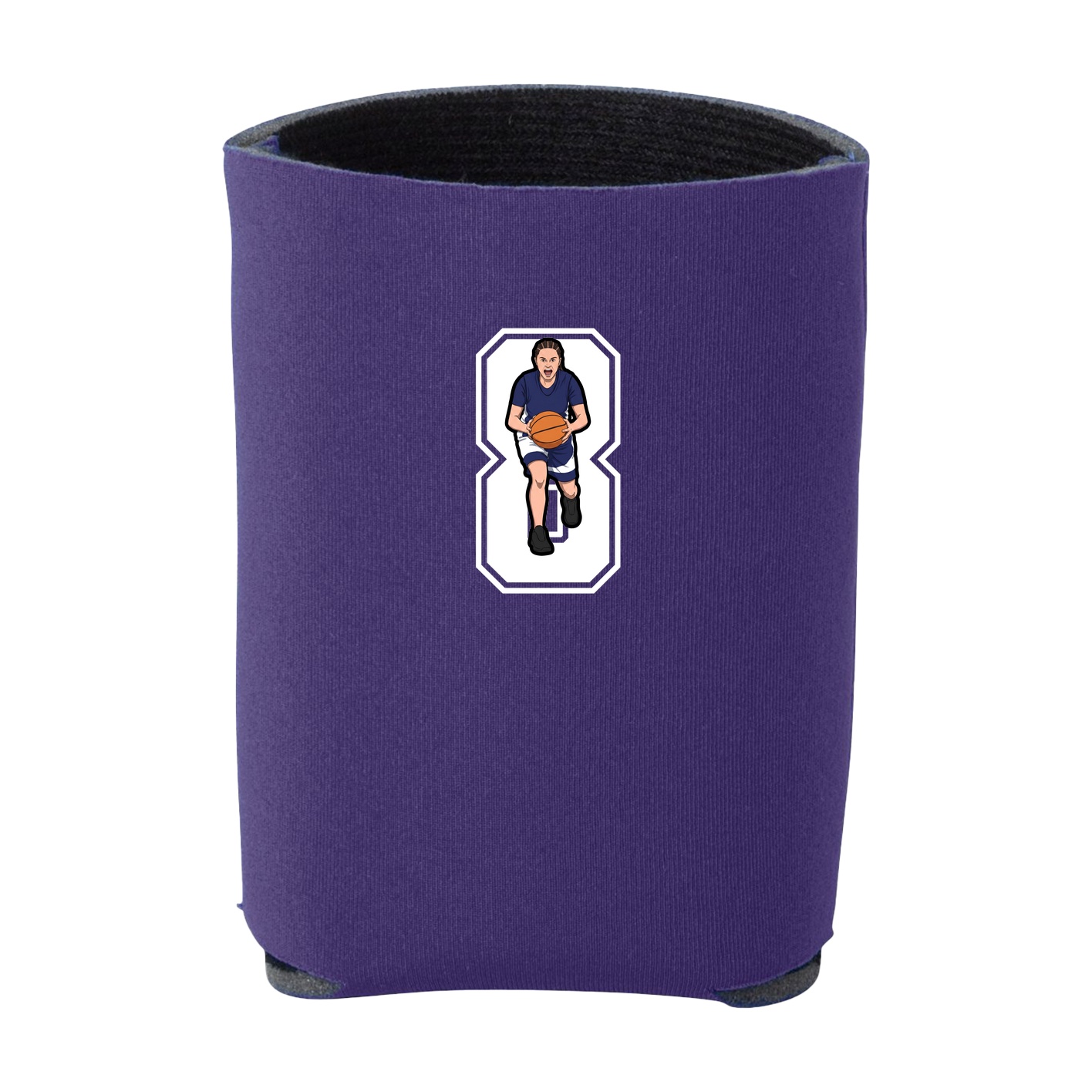 Can Holder — Number in Purple