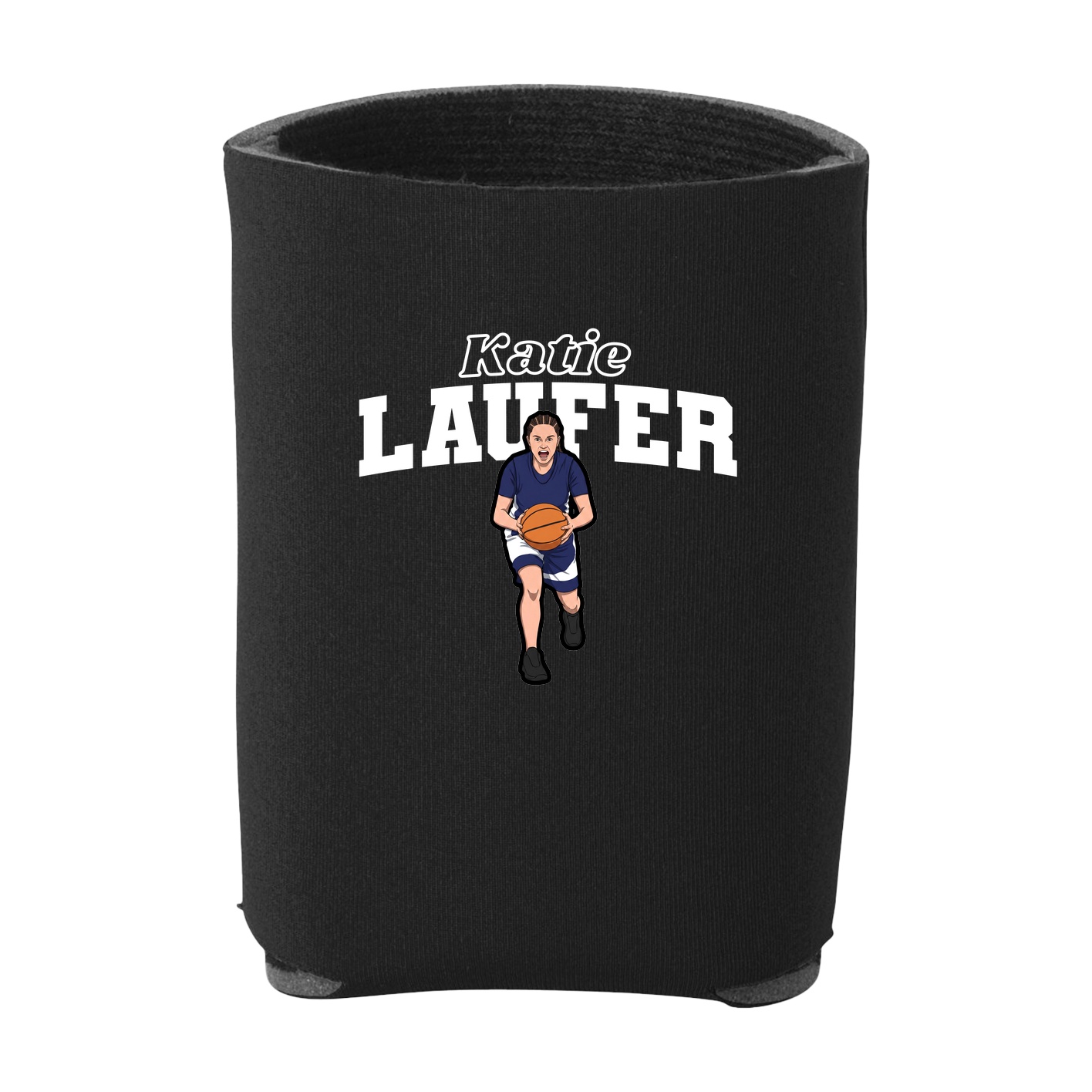 Can Holder — Name Arch in Black