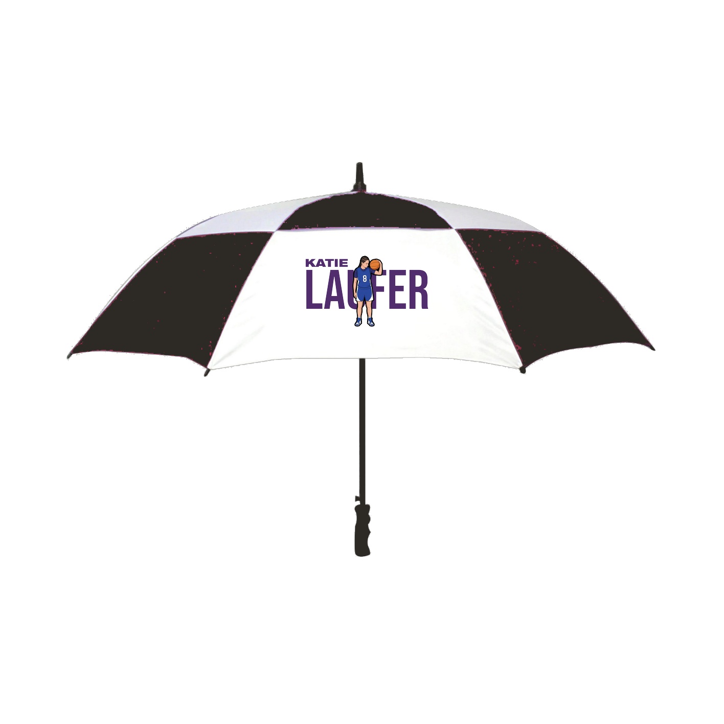 Golf Umbrella — Player Name in Black