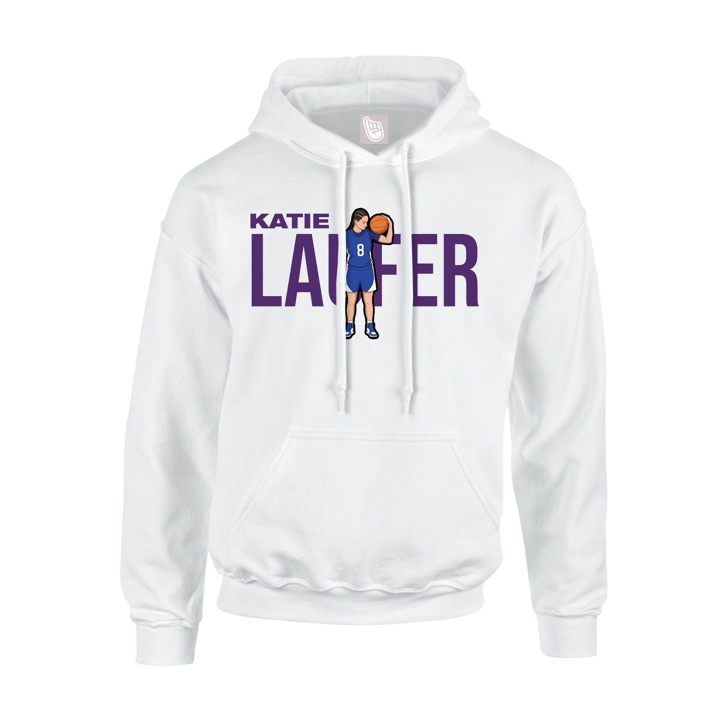 Hoodie — Player Name in White