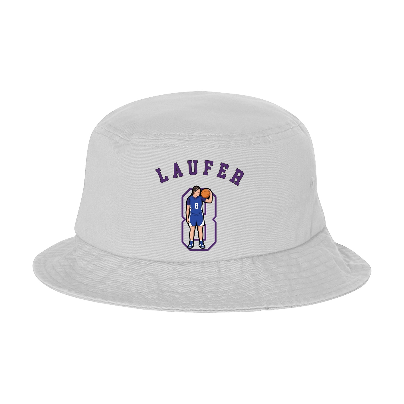 Bucket Cap — Shirsey Arch in White