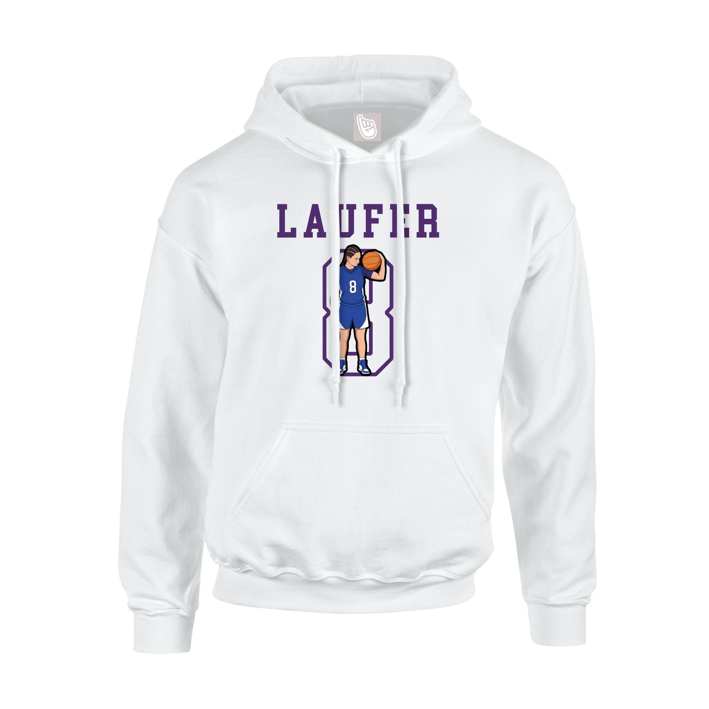 Youth Hoodie — Shirsey in White