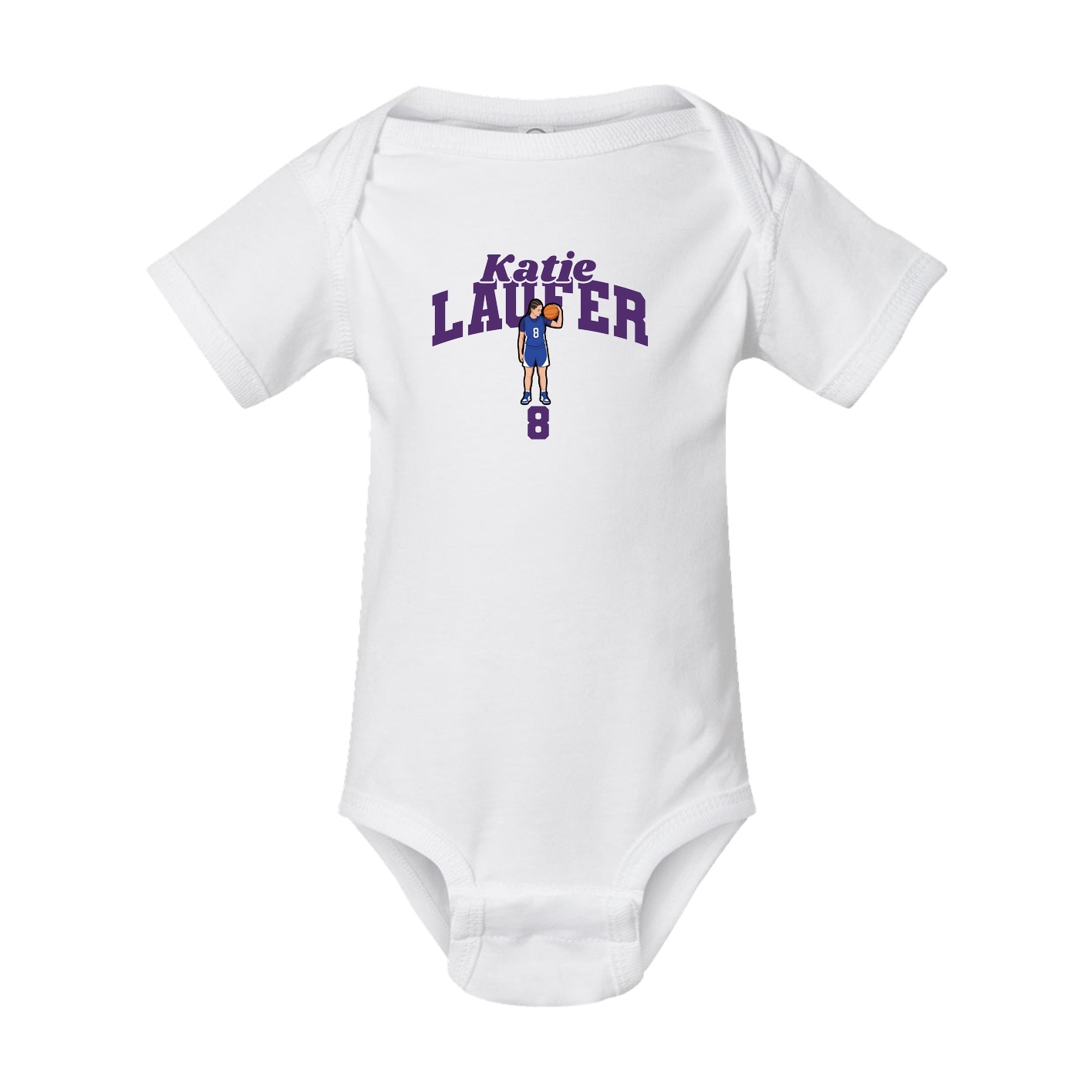 Baby Onesie — Signature Arch in White