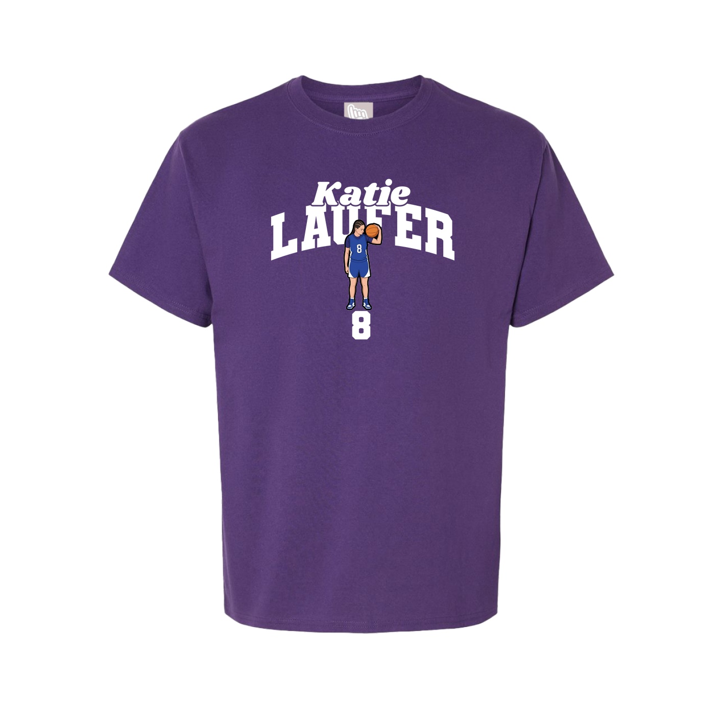 Youth Tee — Signature Arch in Purple