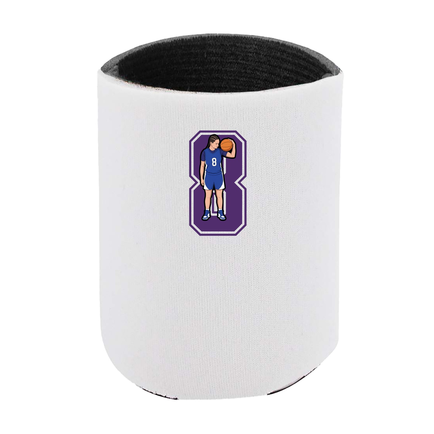 Can Holder — Number in White