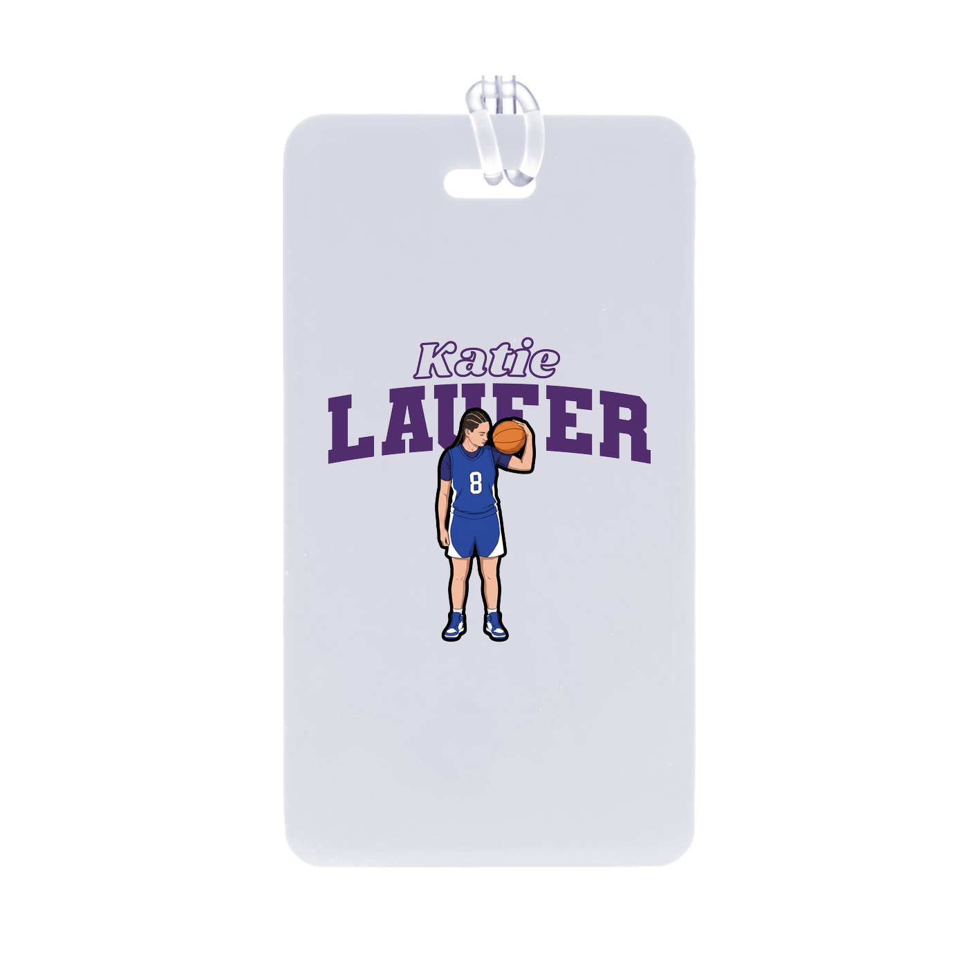 Bag Tag — Name Arch in Classic