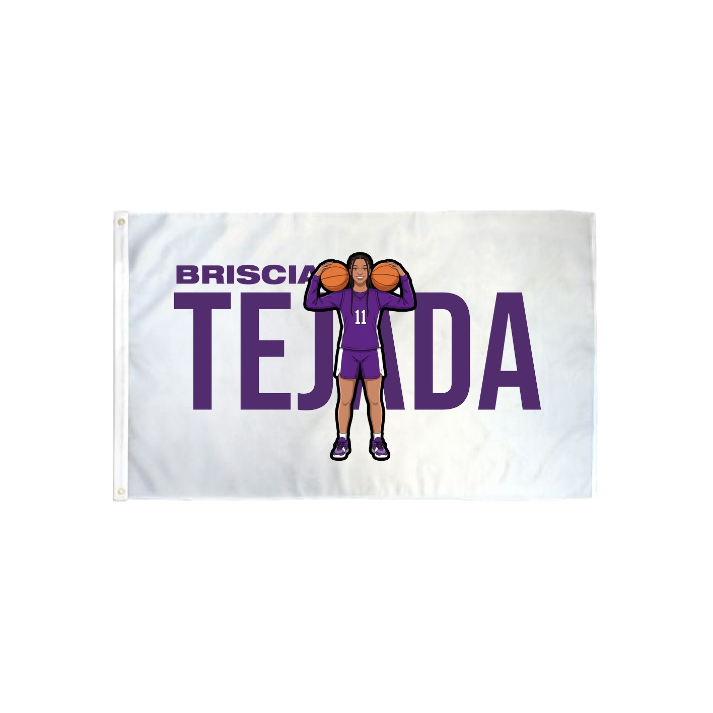 3x5 Flag — Player Name in Classic