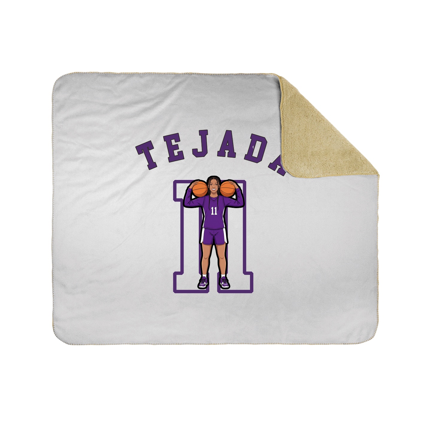Throw Blanket — Shirsey Arch in White