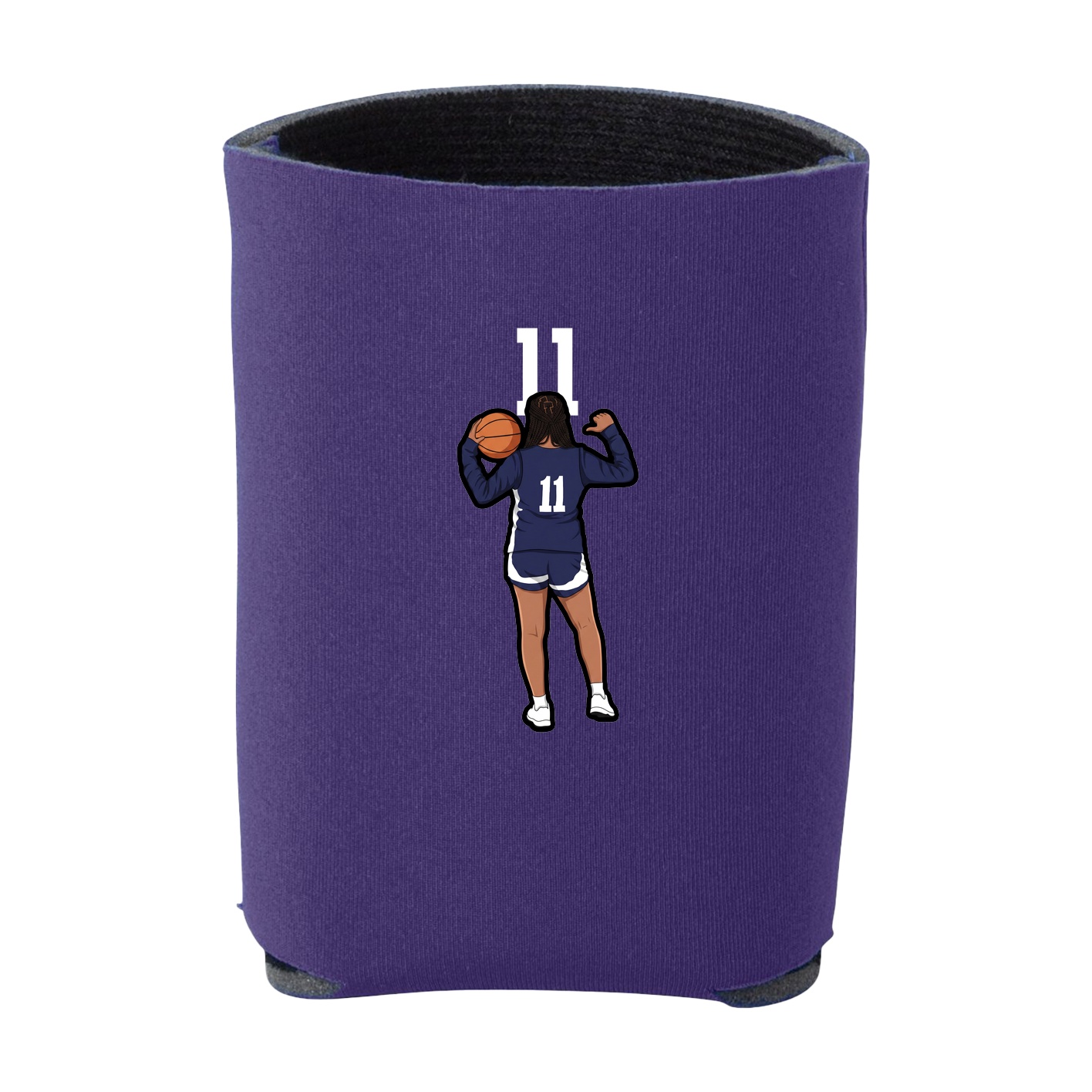 Can Holder — Number Top in Purple