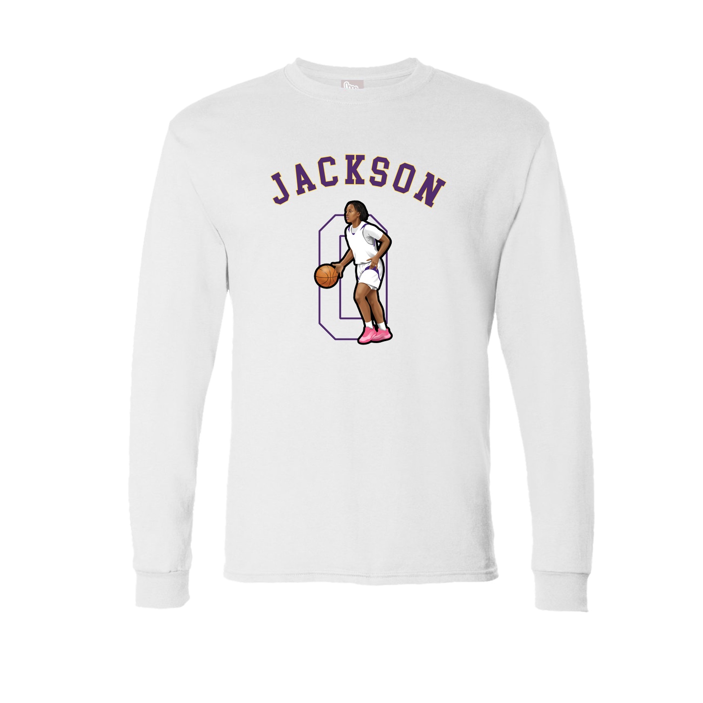 Long Sleeve Tee — Shirsey Arch in White