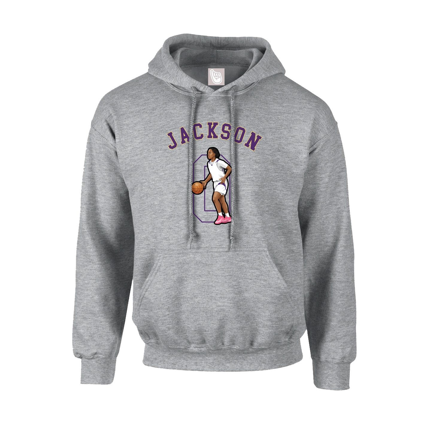 Youth Hoodie — Shirsey Arch in Grey