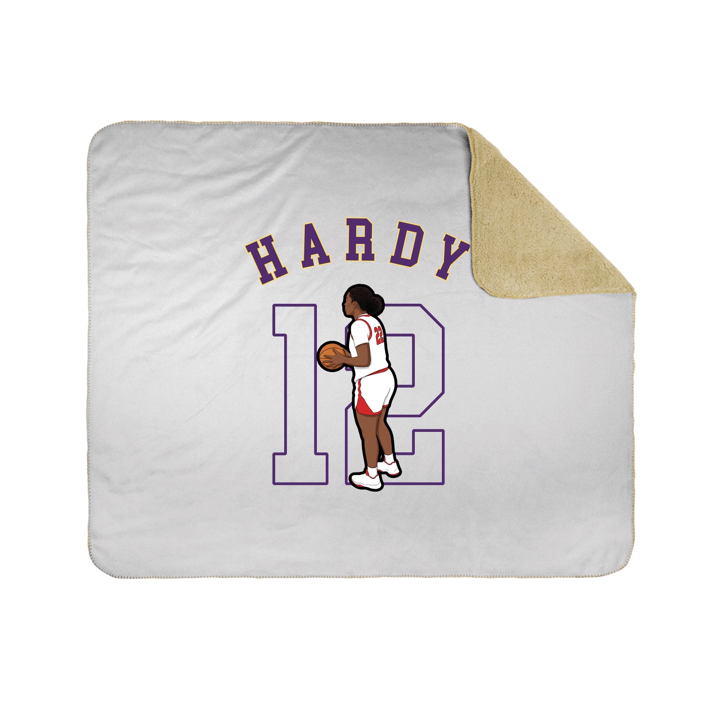 Throw Blanket — Shirsey Arch in White