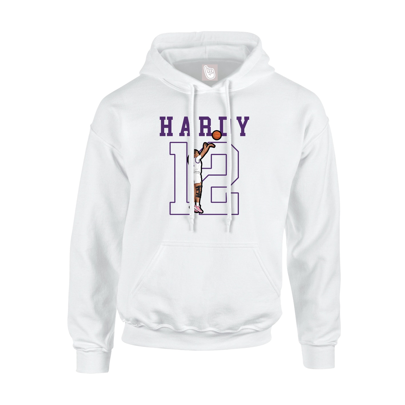 Hoodie — Shirsey in White