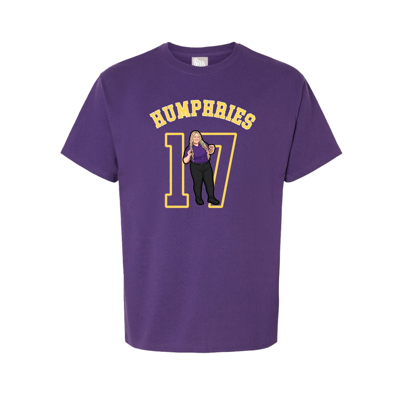Tee — Shirsey Arch in Purple