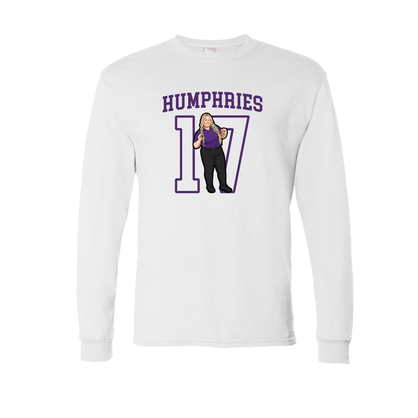 Long Sleeve Tee — Shirsey in White