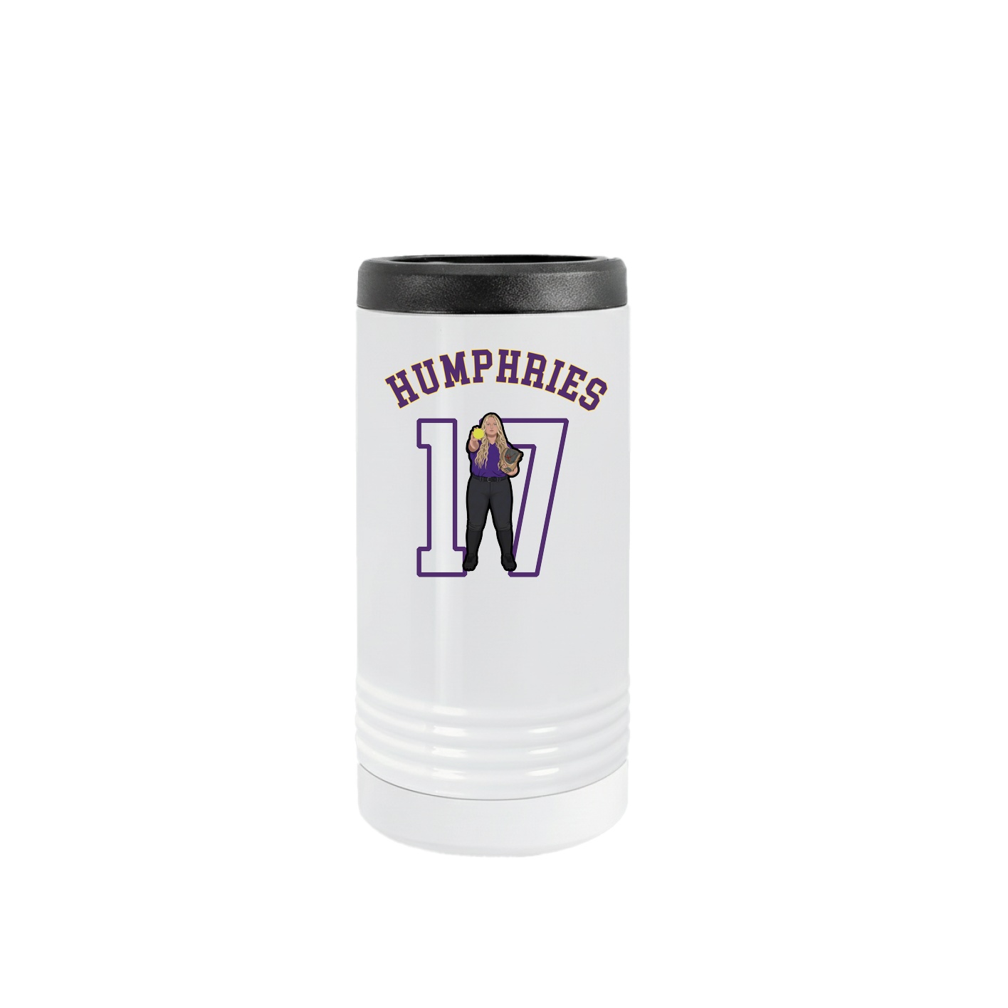 Slim Beverage Holder — Shirsey Arch in White