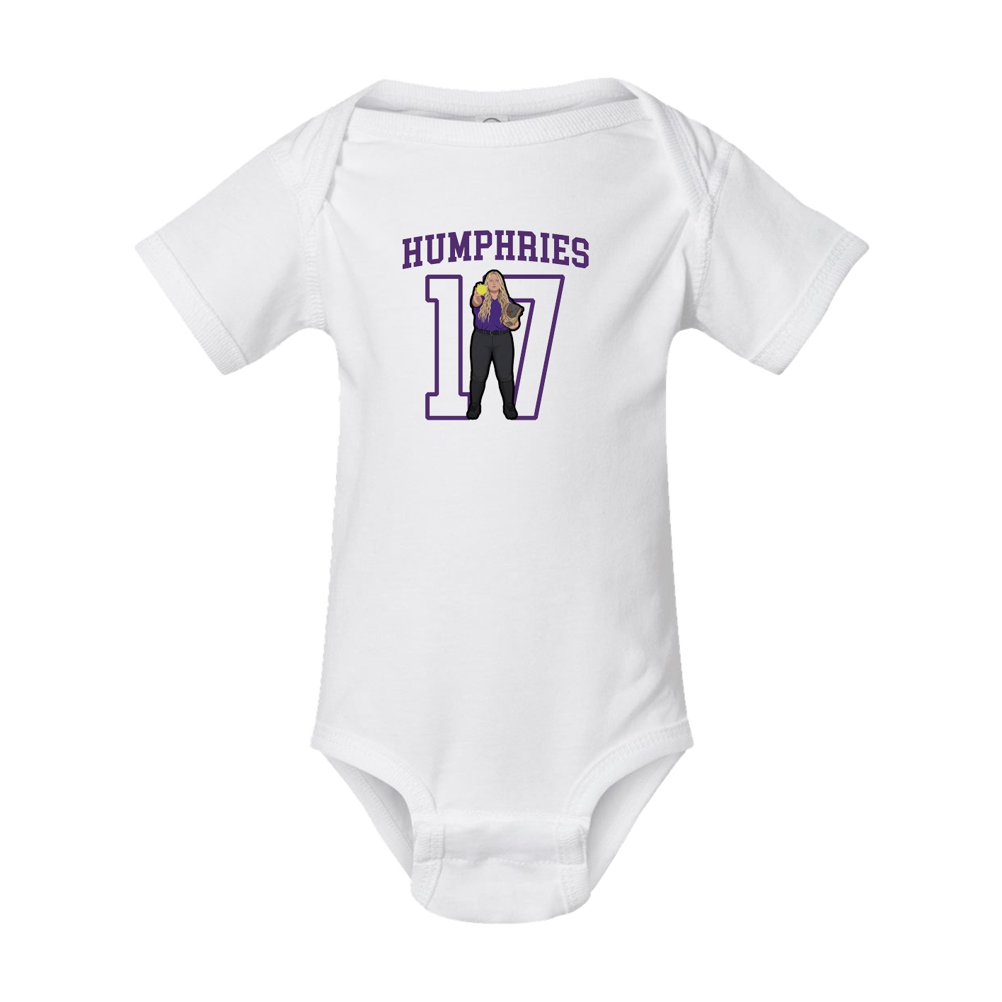 Baby Onesie — Shirsey in White