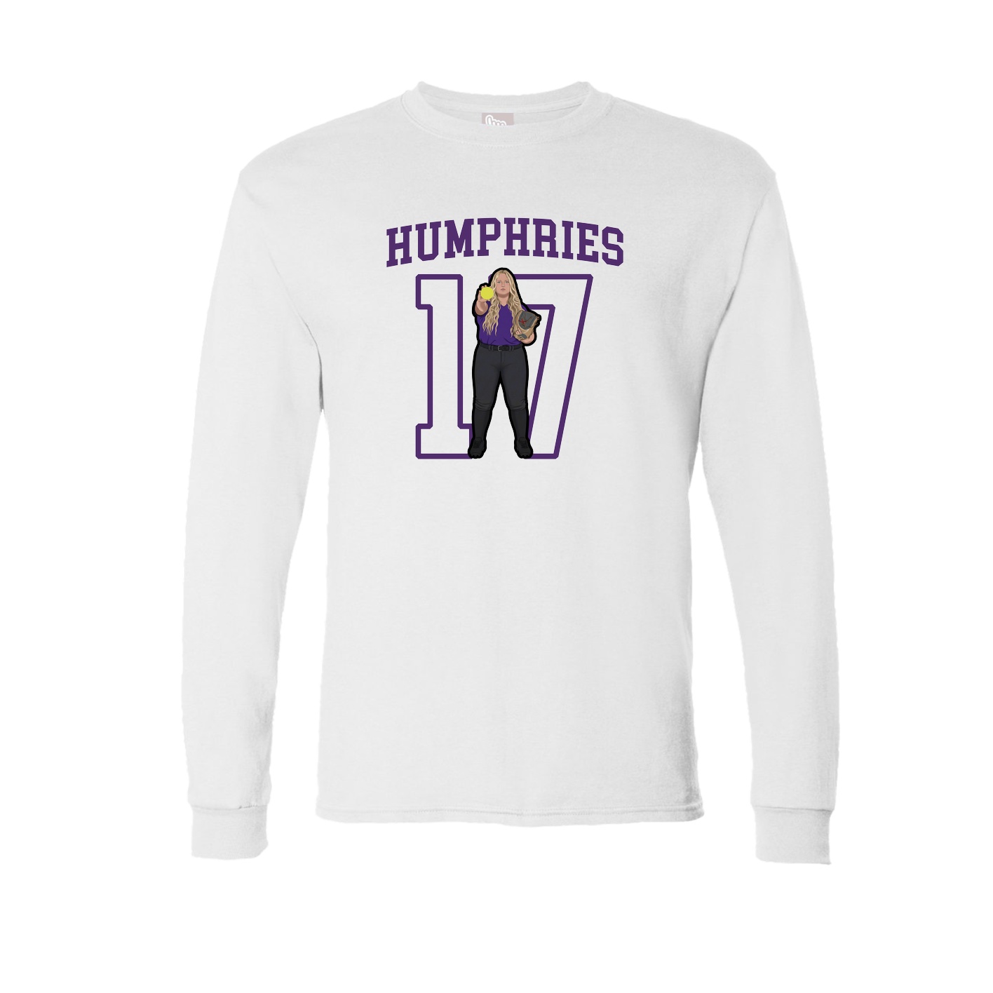 Long Sleeve Tee — Shirsey in White