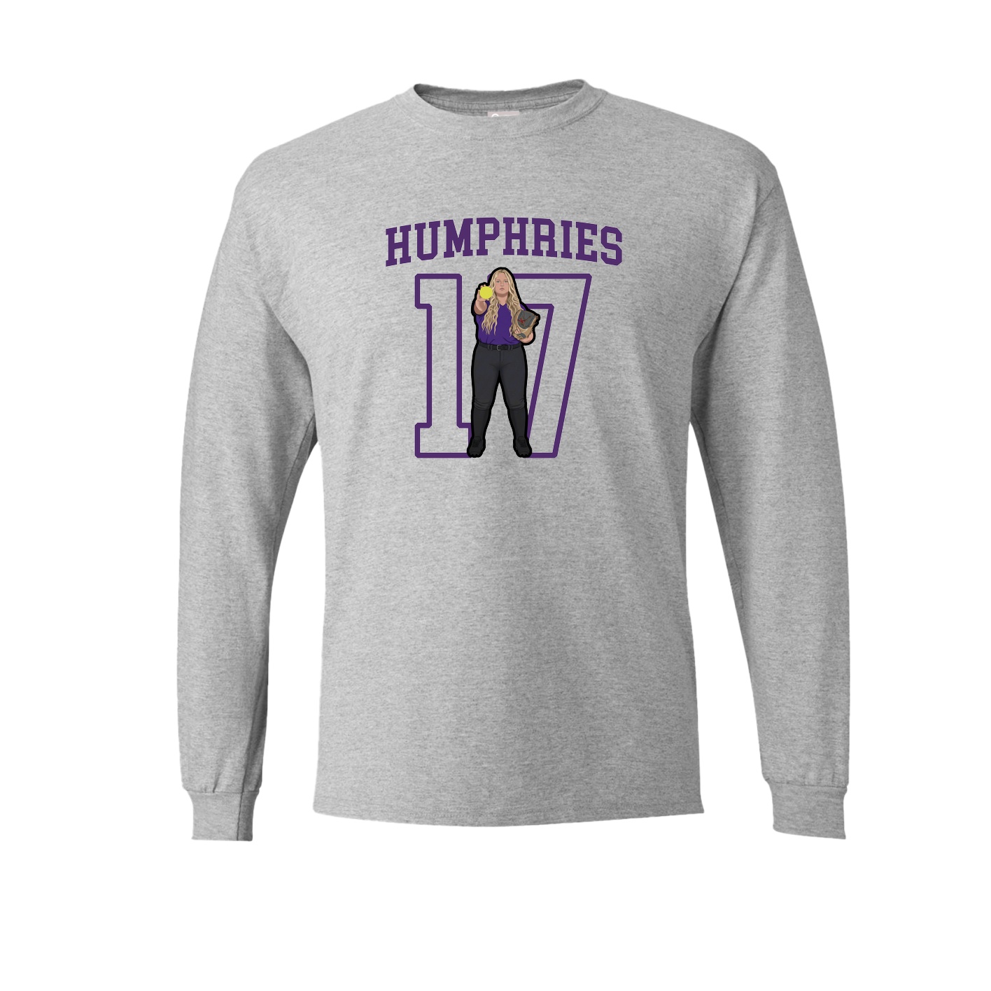 Long Sleeve Tee — Shirsey in Grey