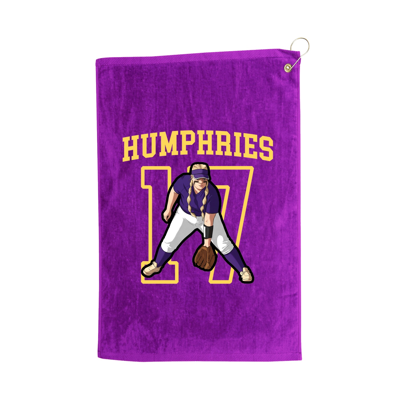 Golf Towel — Shirsey in Purple
