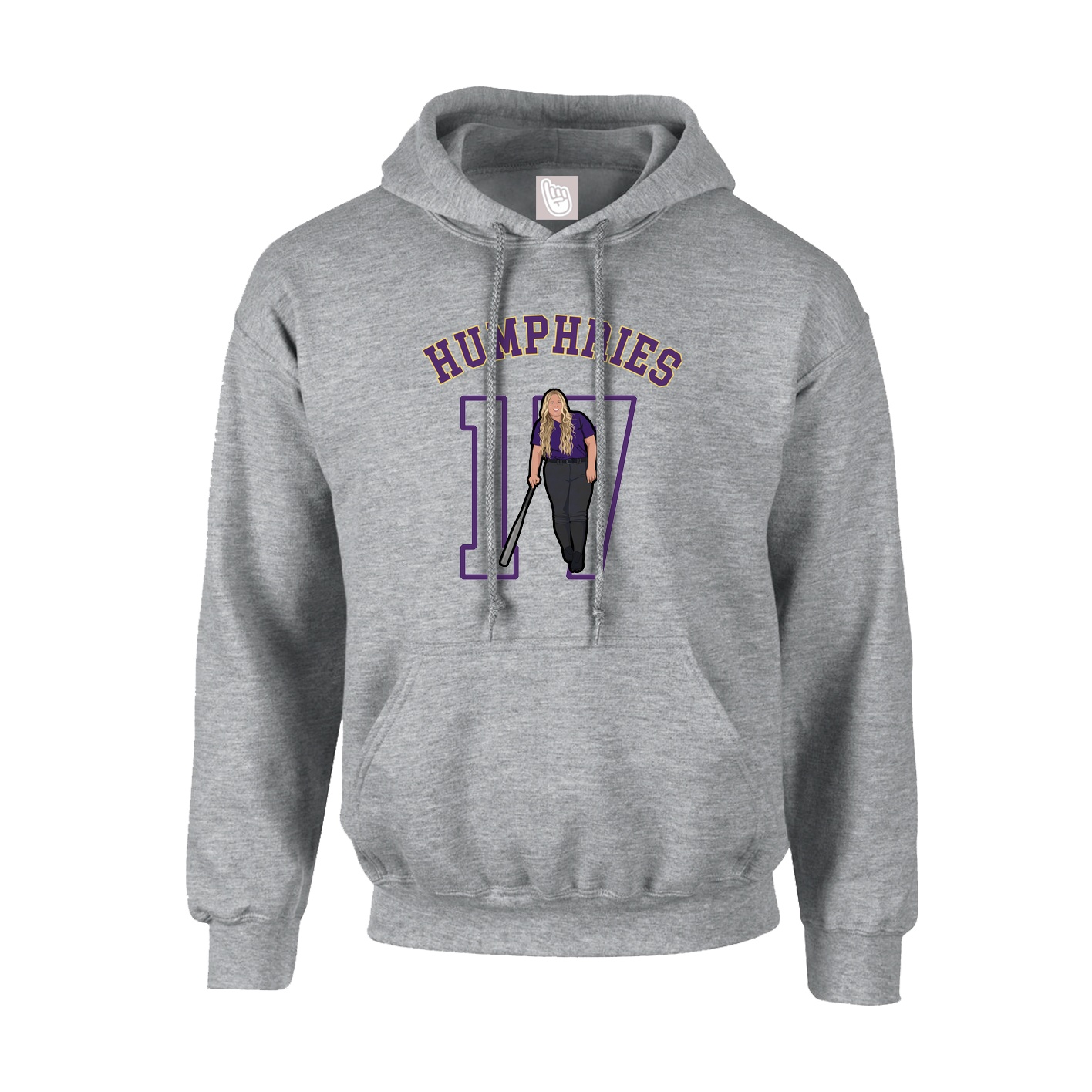 Hoodie — Shirsey Arch in Grey