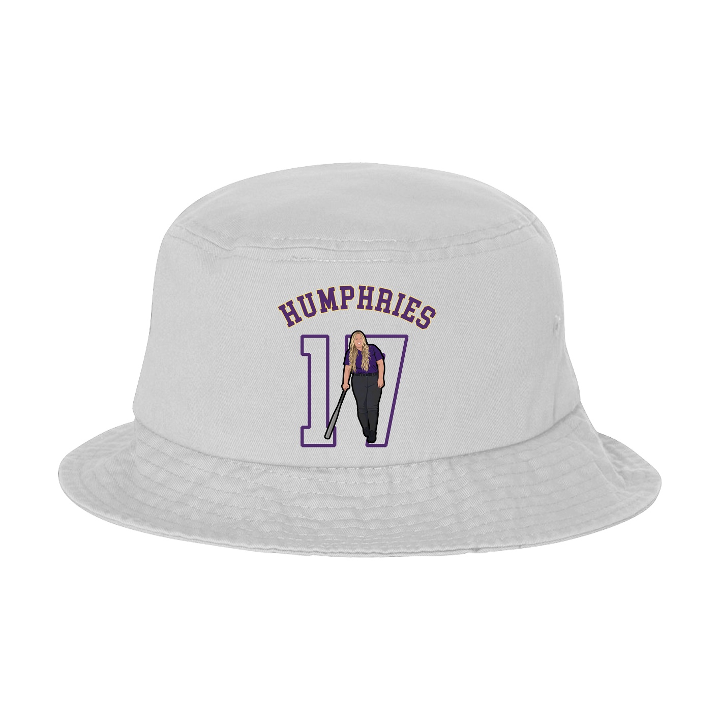 Bucket Cap — Shirsey Arch in White