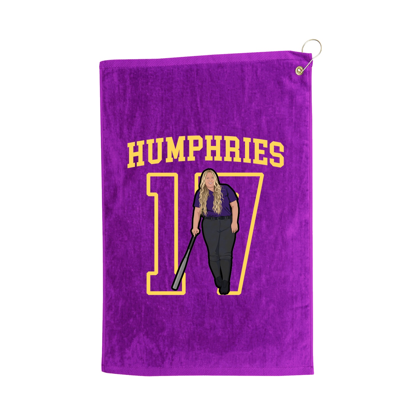 Golf Towel — Shirsey in Purple