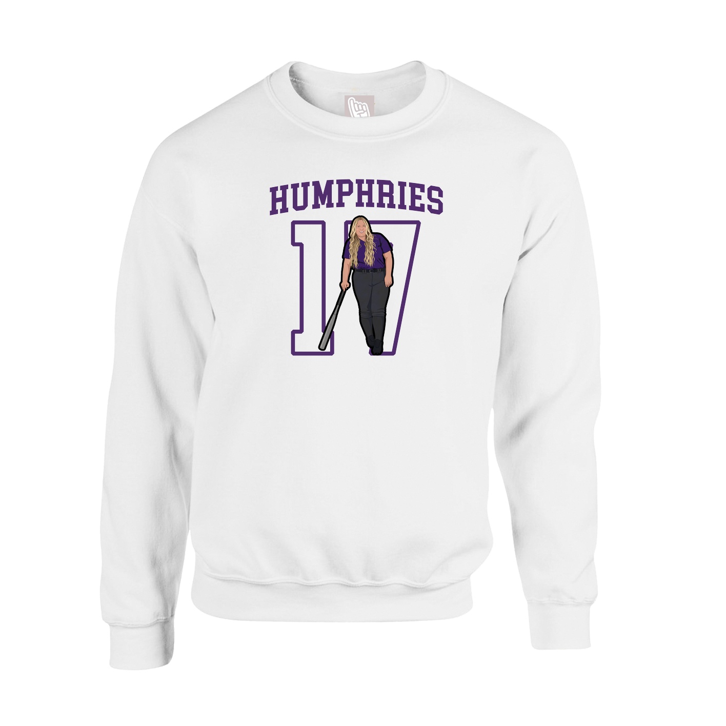 Fleece Crew — Shirsey in White