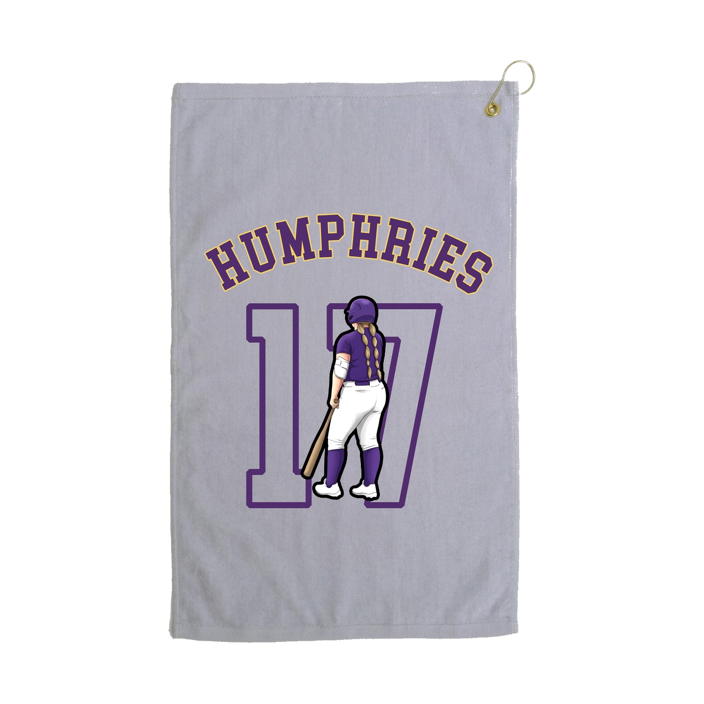 Golf Towel — Shirsey Arch in Grey