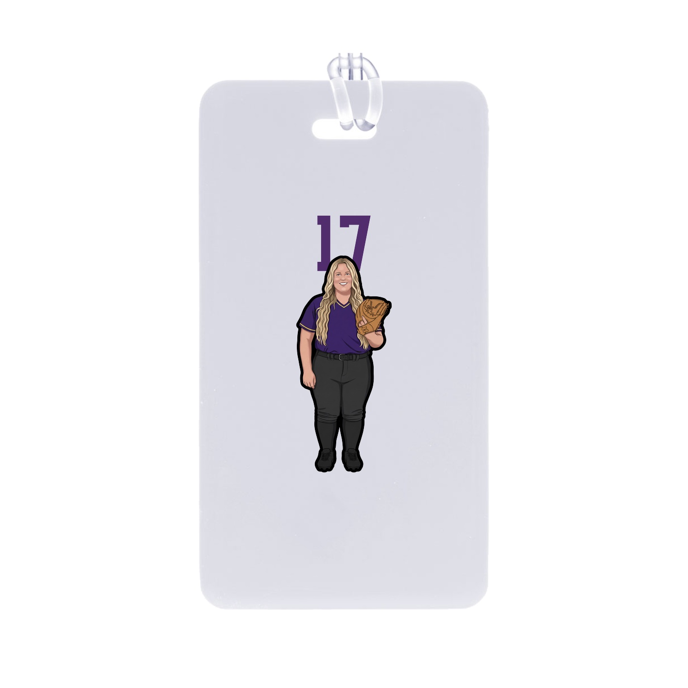Bag Tag — Number Top in Classic