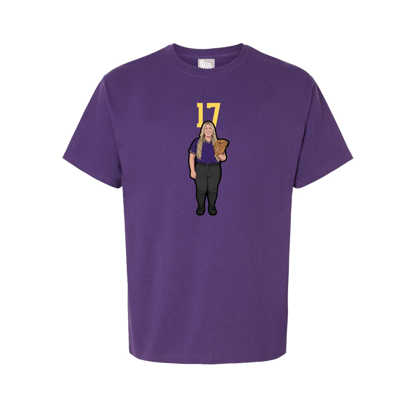 Tee — Number Top in Purple