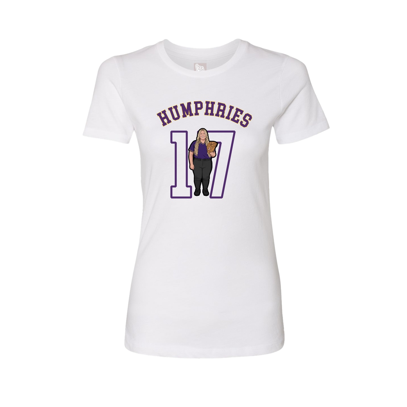 Womens Tee — Shirsey Arch in White
