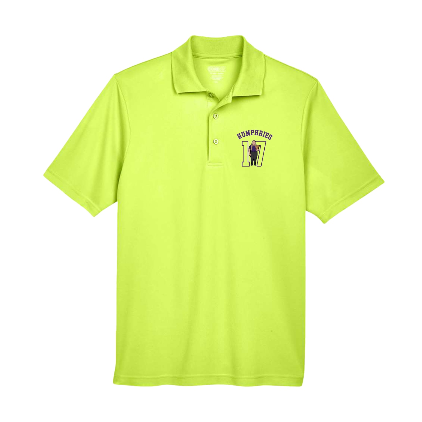 Performance Polo — Shirsey Arch in Yellow