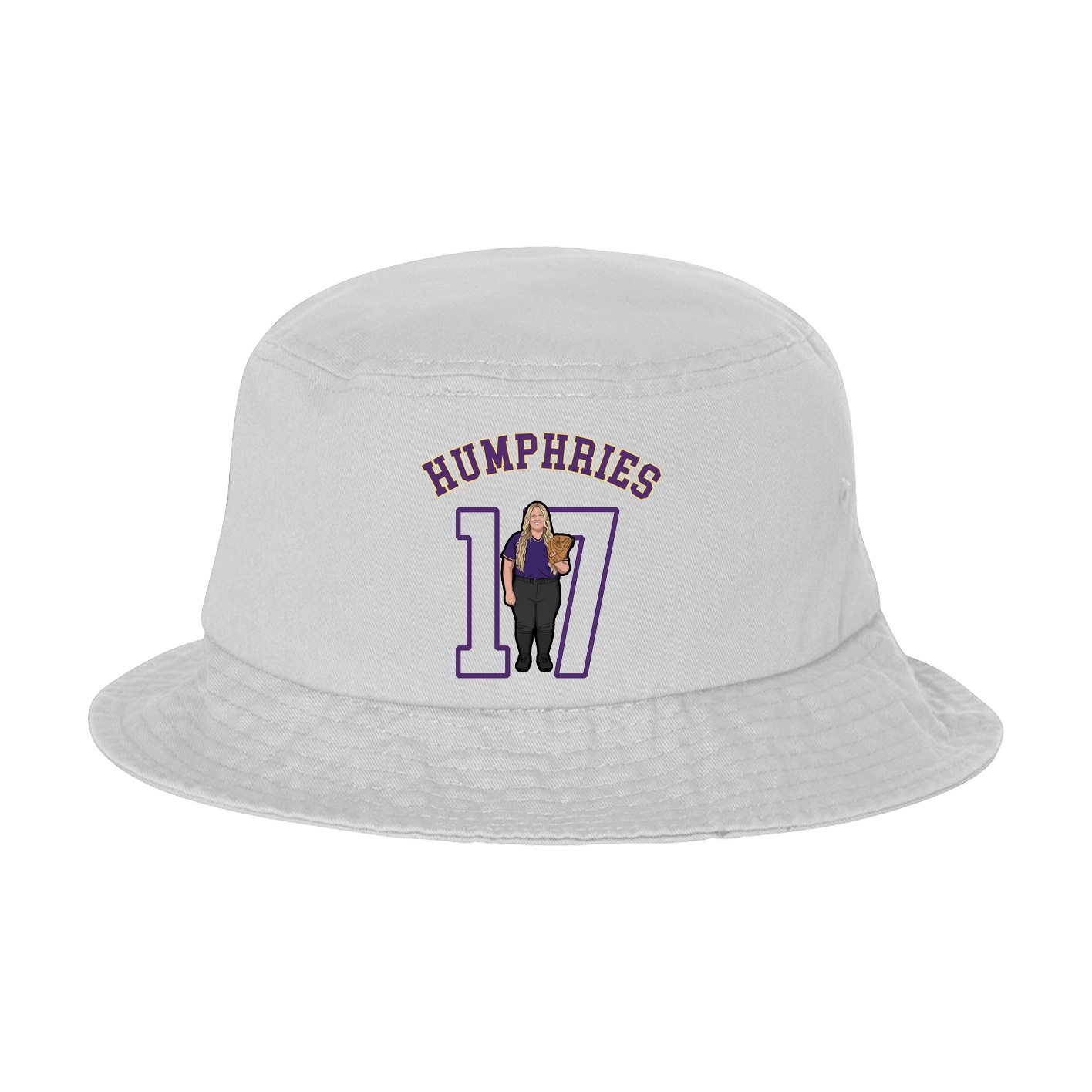 Bucket Cap — Shirsey Arch in White