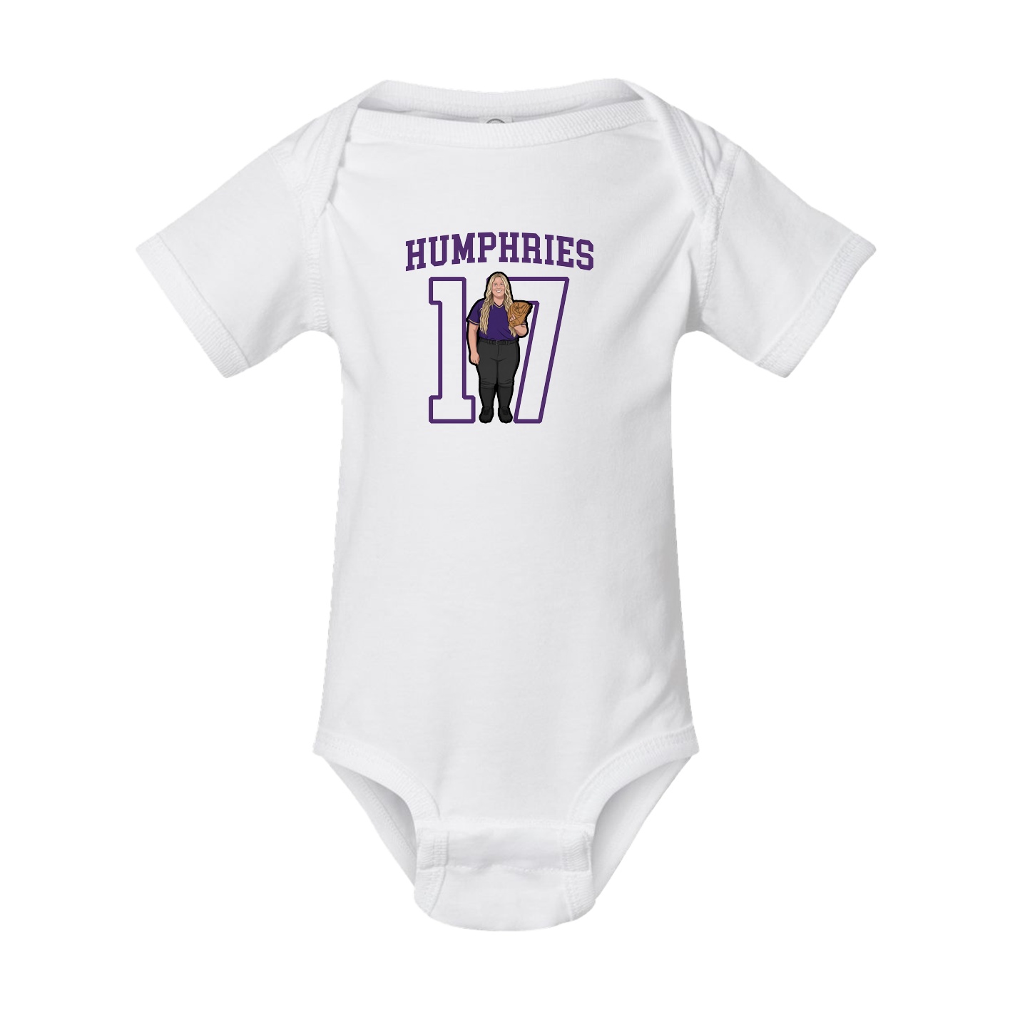 Baby Onesie — Shirsey in White
