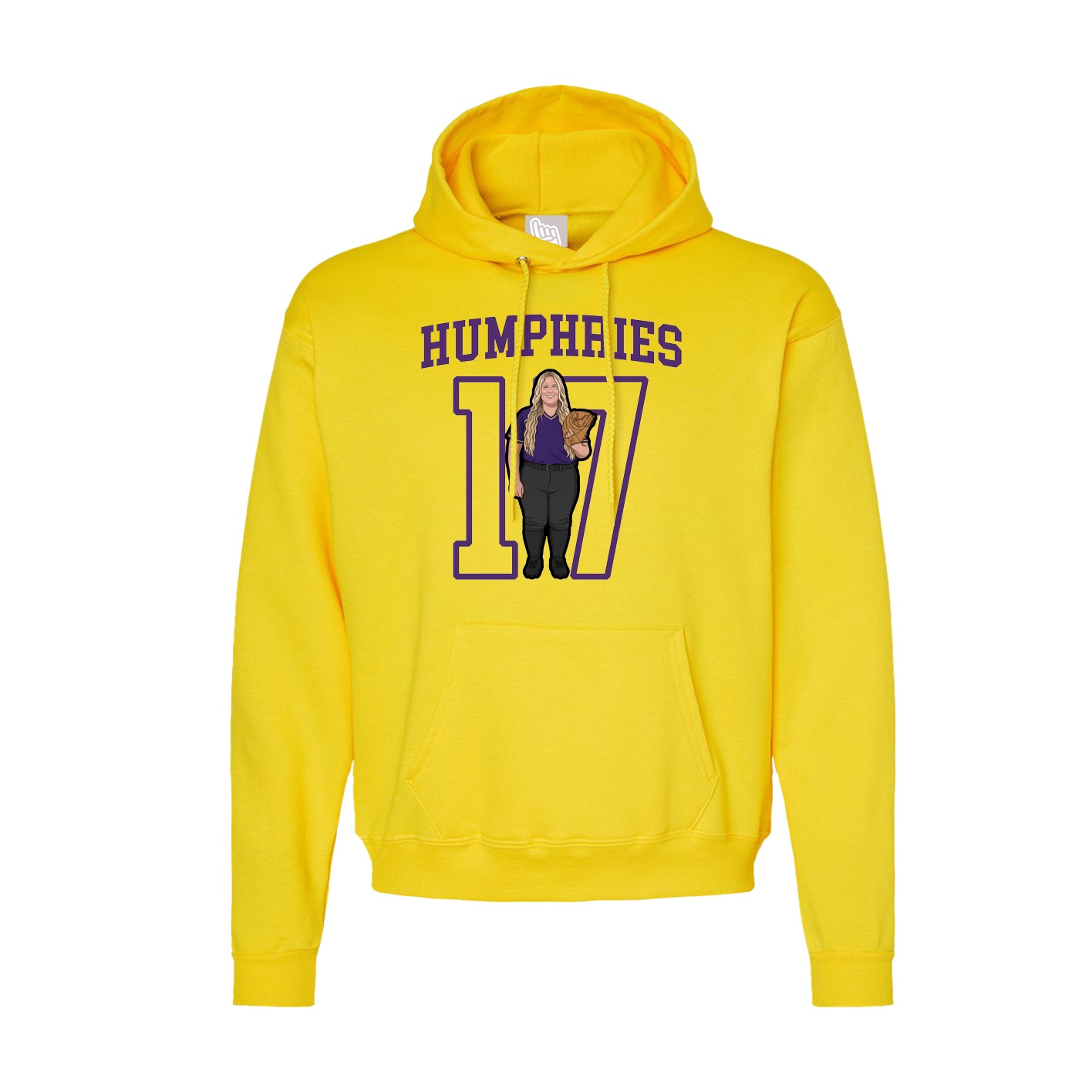 Hoodie — Shirsey in Yellow
