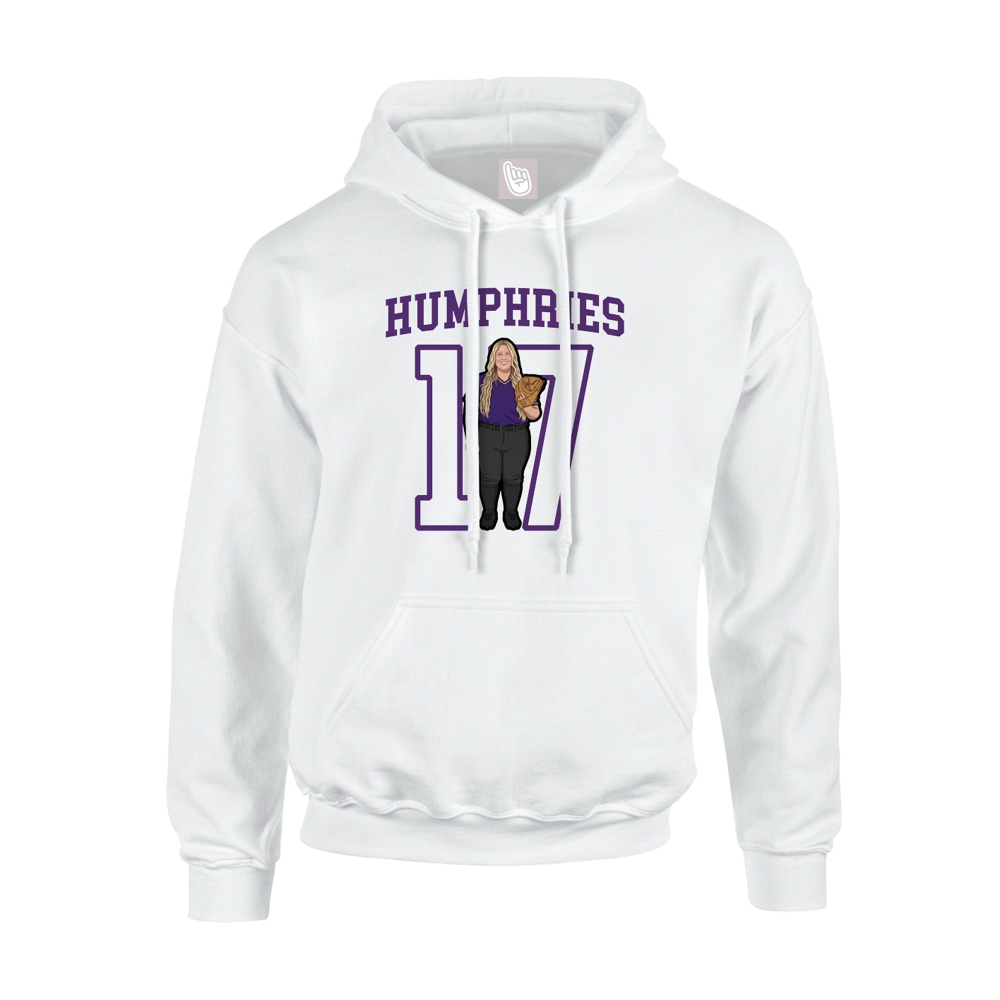 Youth Hoodie — Shirsey in White
