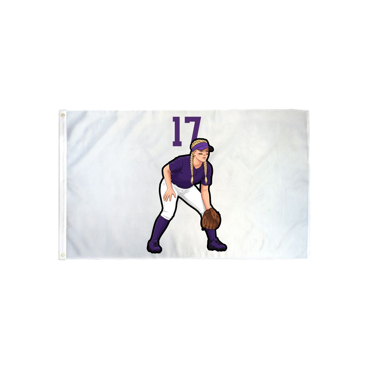 3x5 Flag — Number Top in Classic
