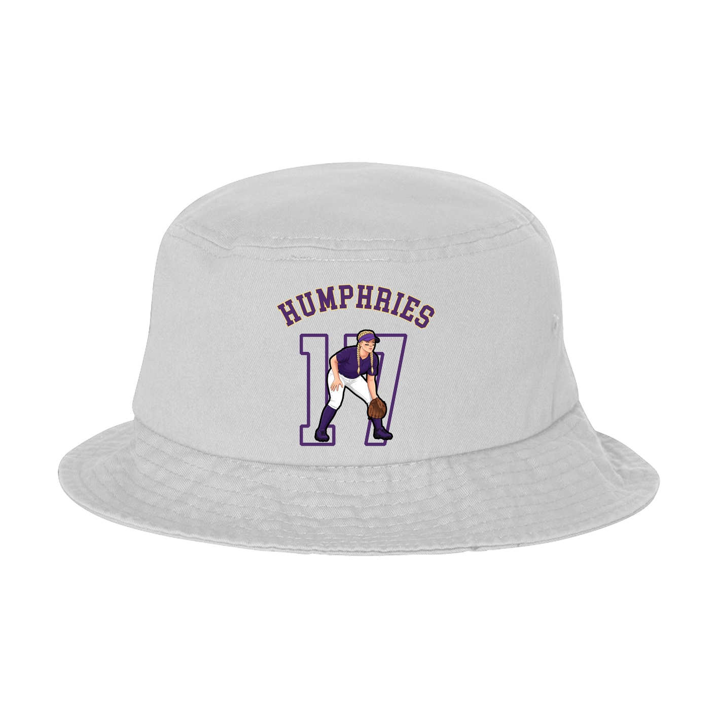 Bucket Cap — Shirsey Arch in White
