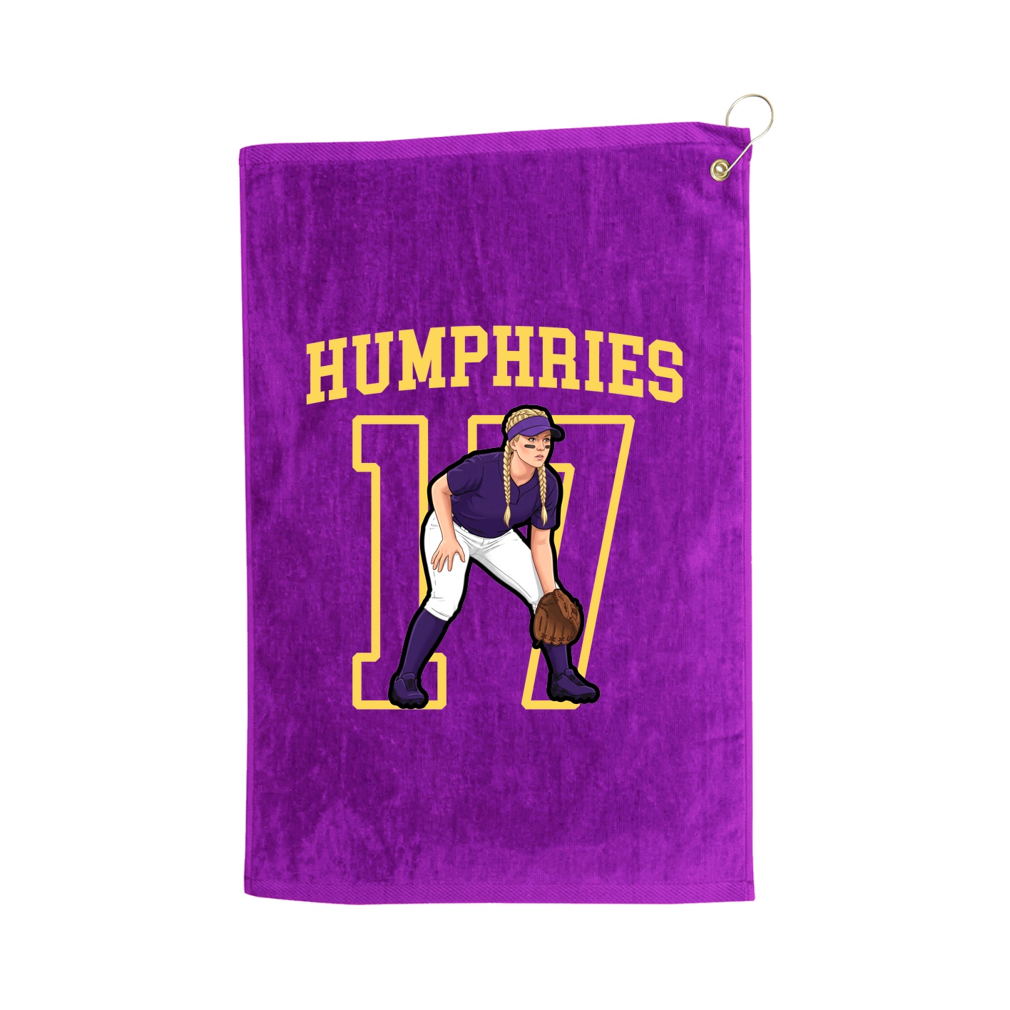 Golf Towel — Shirsey in Purple
