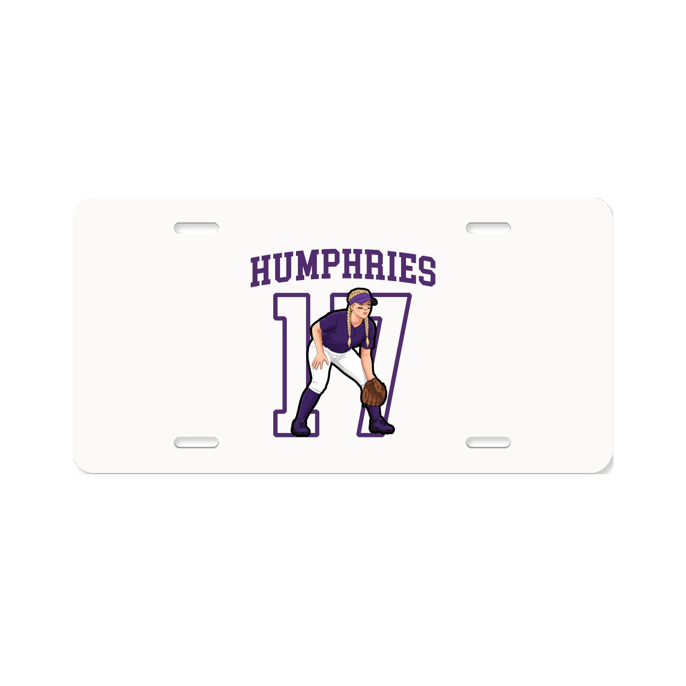 Aluminum License Plate