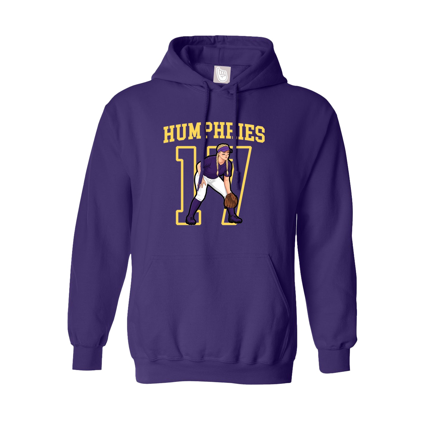 Youth Hoodie — Shirsey in Purple
