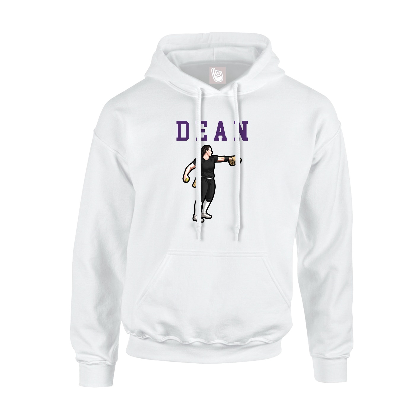 Hoodie — Shirsey in White