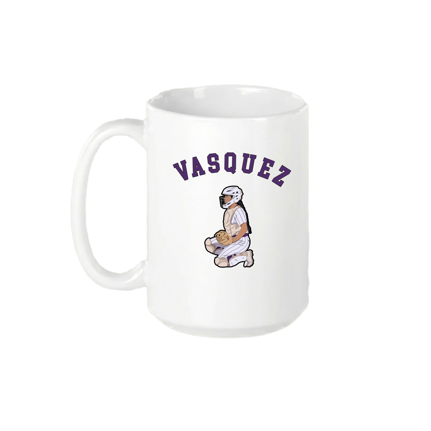 15oz Coffee Mug — Shirsey Arch in White