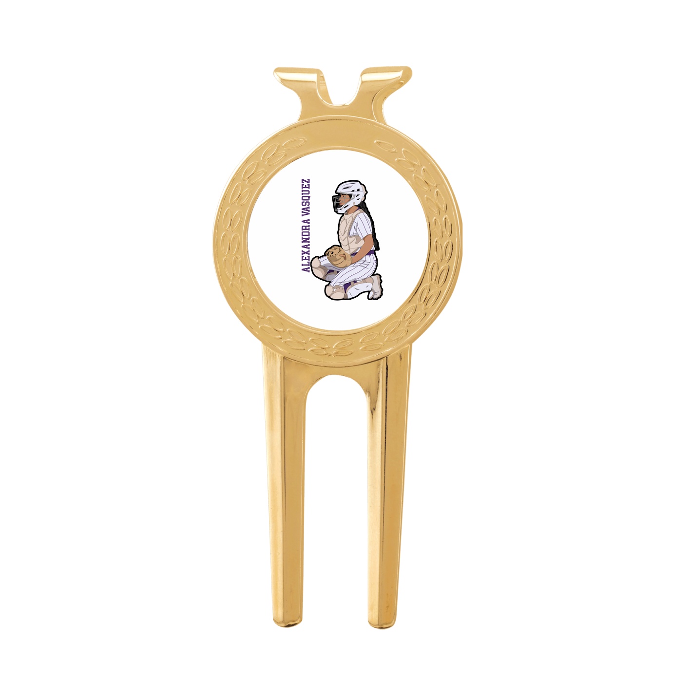 Divot Tool with Ball Marker — Name Vertical in Classic