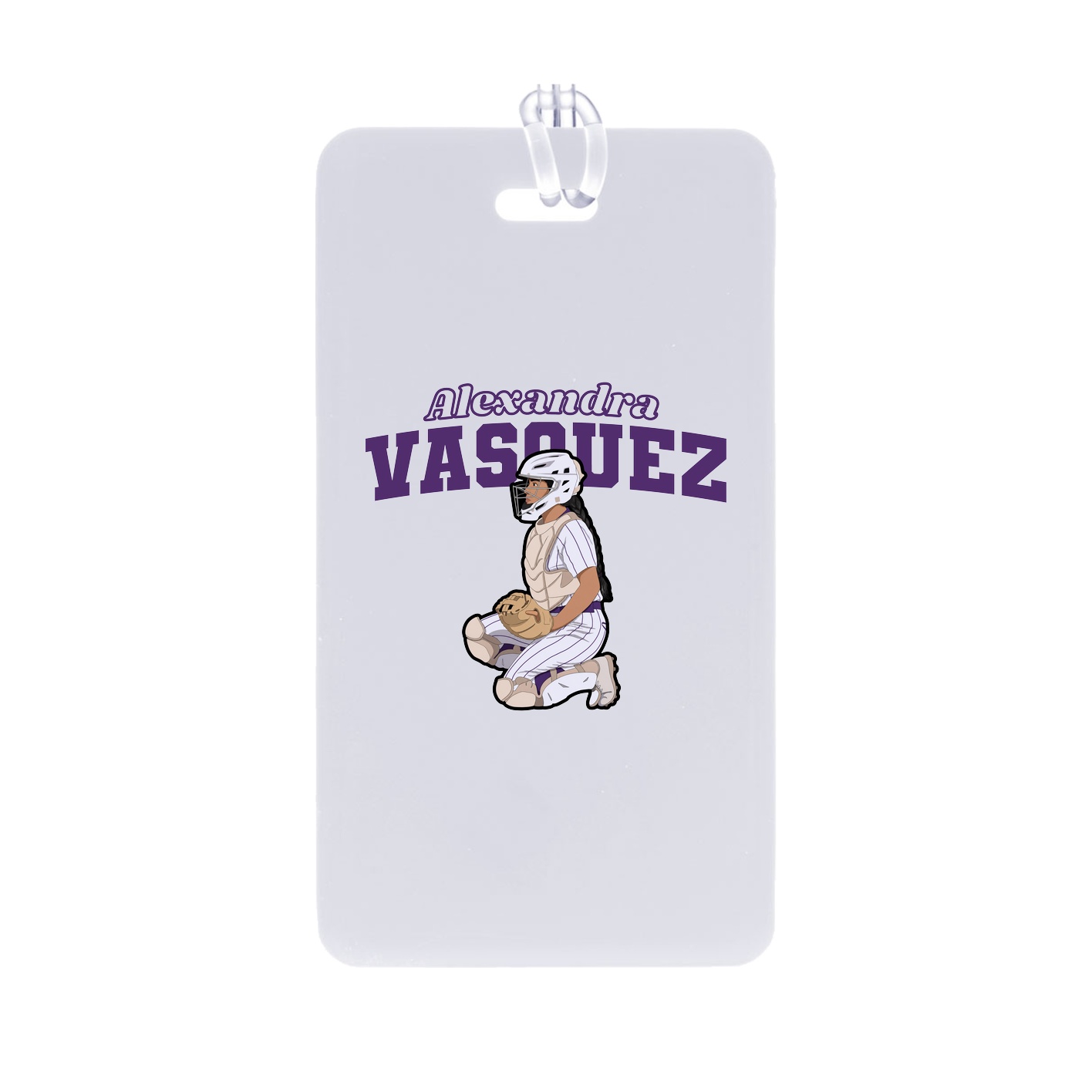 Bag Tag — Name Arch in Classic