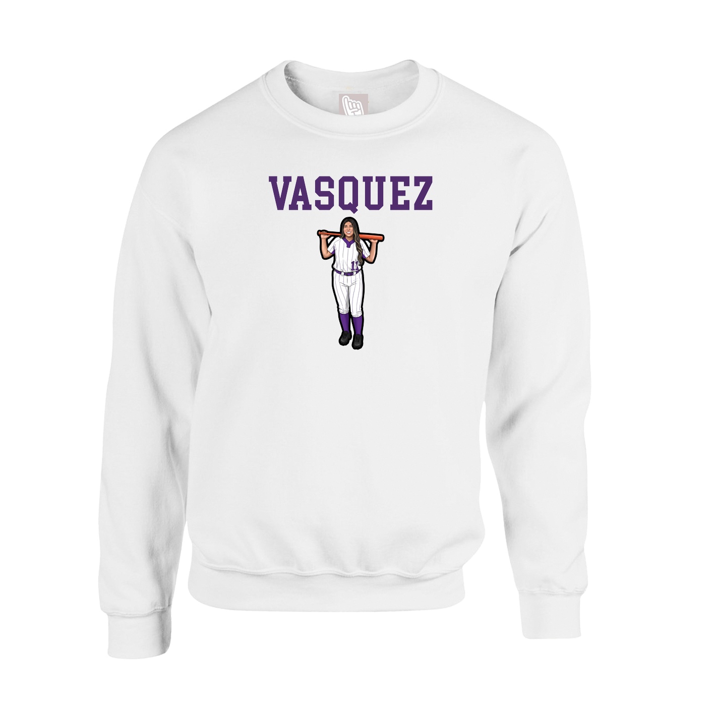 Fleece Crew — Shirsey in White