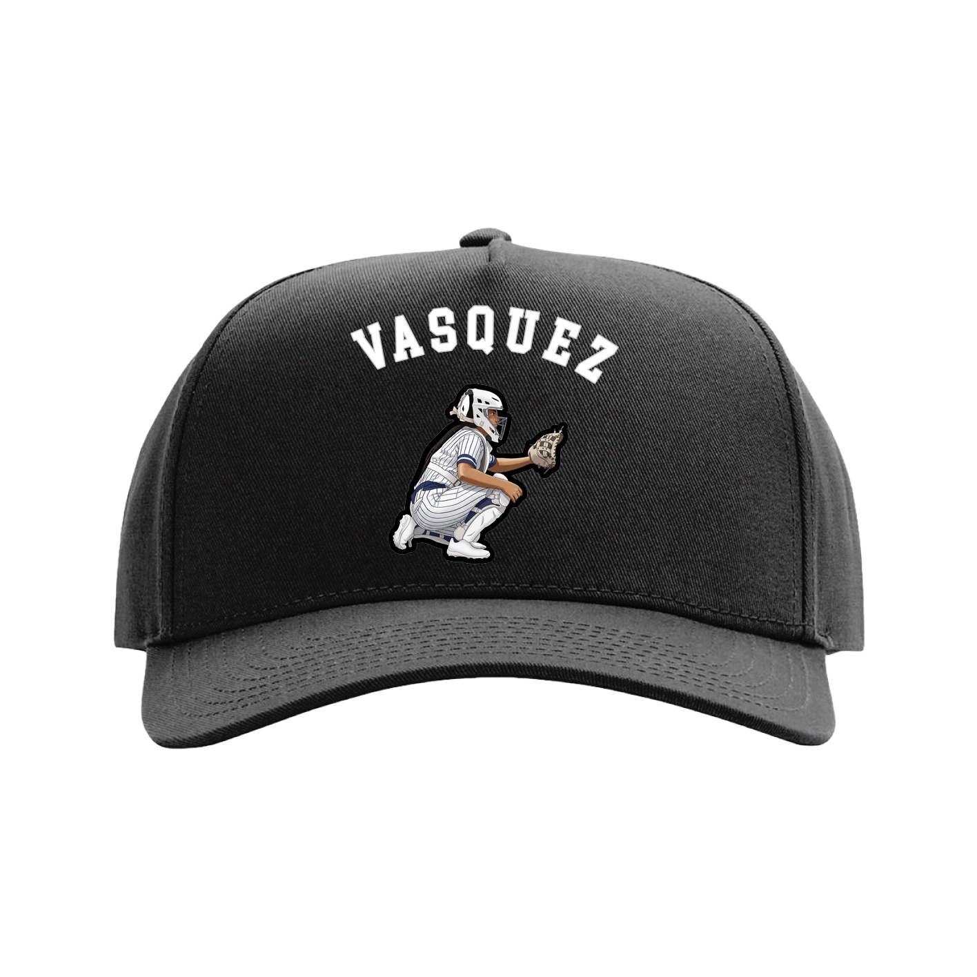 Full Fabric Five-Panel Champ Cap